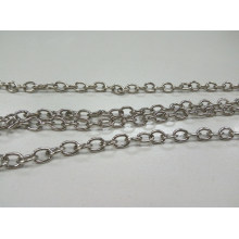 Steel Chrome Oval Link Chain